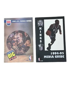 Sacramento Kings 1993-94, 1994-95 Media Guides NBA Basketball - Bild 1 von 2