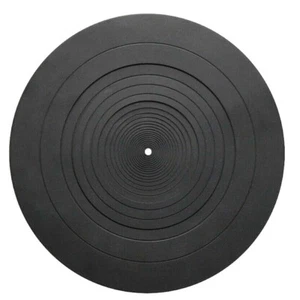 12" Turntable Platter Mat Rubber Pad For All LP Vinyl Record Players Turntable - Picture 1 of 6