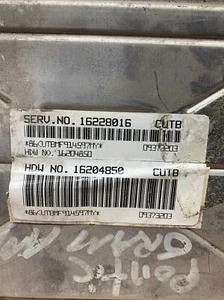 1999 Oldsmobile Alero Grand Am Ecm 2.4l 16228016 CUTB OEM Used Quick Ship - Picture 1 of 3