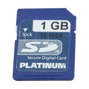Platinum 1GB SD TM Karte Class 1SD Karte - Bild 1 von 2