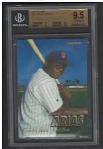 1997 Fleer #512 David Ortiz ROOKIE BGS 9.5 GEM MINT CENTERED RC Perfect Case!!! - Picture 1 of 2