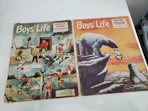 BOY'S LIFE Magazine Jan1958 Biggs POLAR BEAR + FISHING Comic Section GREAT ADS - Picture 1 of 12