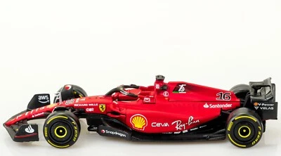 Ferrari F1-75 Charles Leclerc 2022 Scala 1:43 Modellino Formula 1 F1 Numero 16 - Immagine 1 di 4