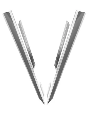 1988-93 DYNASTY, NEW YORKER, FIFTH AVE,  IMPERIAL OUTER ROCKER PANELS NEW PAIR ! - Image 1 of 2