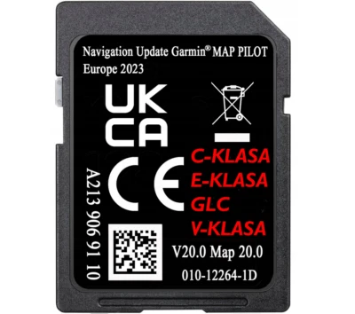 MAP NAVIGATION KARTE MERCEDES GARMIN MAP PILOT A213 V20 EUROPA AMG GLC C E V X - Bild 1 von 3