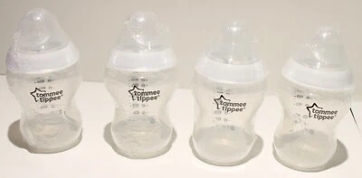 Biberones sellados Tommee Tippee Closer to Nature 9 oz 4 unidades Foto 1 de 2