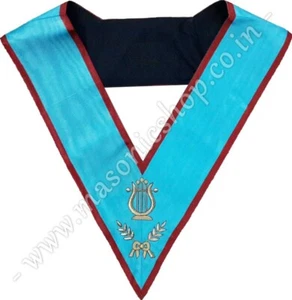 MASÓNICO AASR RITO ESCOCÉS OFICIAL COLLARES - MÚSICO (MC-071 RD) - Imagen 1 de 2