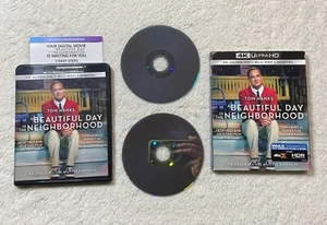 A Beautiful Day in the Neighborhood (Ultra HD, 2019) w/ Slip Sleeve Tom Hanks - Picture 1 of 6