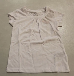 French Toast Girl's School Wear Short Sleeve Shirt DM9 White Size 4T NWT - Picture 1 of 3
