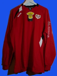 208/ Rayo Vallecano Original Chaqueta Chandal /Talla XL /Nuevo con etiqueta - Imagen 1 de 2