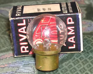 Vintage Vehicle Auto Bulb Rival LBC 24V 48W B22d, Interior, Head, Spot, Fog New - Picture 1 of 24