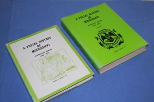 Postal History of Mississippi 1799-1860 Oakley Jr BlueLakeStamps 2 volume Useful - Picture 1 of 14