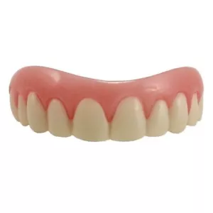 SECURE INSTANT SMILE False Fake Cosmetic Artificial Veneer Teeth LARGE SIZE - Picture 1 of 9
