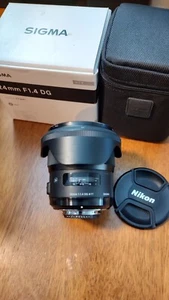 Sigma Art 24mm F1.4 Nikon Mount - Picture 1 of 3