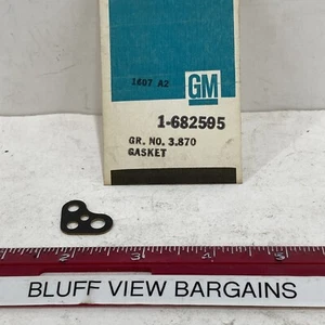 GM #682595 Gasket Fits 366 ,427 Chevy Governor Body (1970’s) NOS - Foto 1 di 4