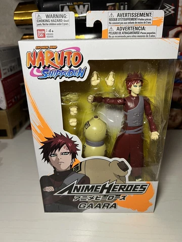 GAARA ANIME HEROES FIGURE NEW IN BOX Cover