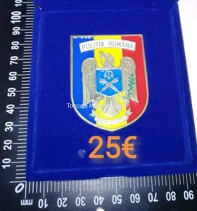 CREST POLIZIA DI STATO ROMENA POLITIA ROMÂNÅ NUOVO RARITÁ!!! - Foto 1 di 1