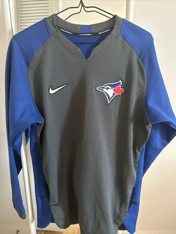 Nike Baseball Blue Jays Authentic Collection Sweater Cover