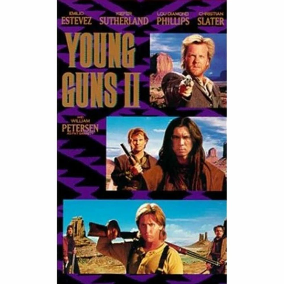 Young Guns 2 DVD Westerns (1990) Kiefer Sutherland - Image 1 of 1