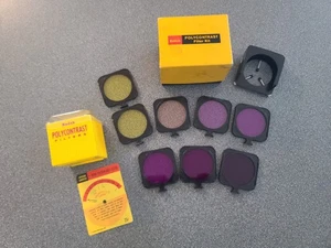 Kit filtro policontrasto Kodak 1964 vintage modello A - filtri/porta/scatola originale - Foto 1 di 7