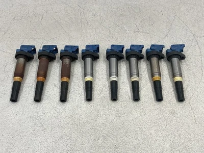2015 2016 2017 2018 BMW X5 M F85 Dinan Coil Pack Set Of 8 4.4L 1621 OEM - Image 1 of 4