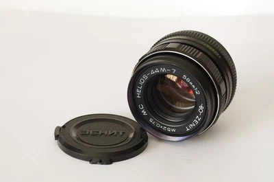 HELIOS 44M-7 58mm f2 obiettivo ZENIT URSS M42- BOKEH SWIRLY✅ - Imagen 1 de 4
