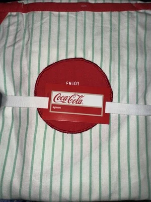 1950's Coca-Cola, "Vendor Apron" (Scarce / Vintage) 1990 NEW Full Apron Neck Tie - Image 1 of 3