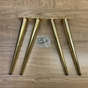 Set di 4 Gambe per Mobili Resistenti 14 Pollici,Gambe in Metallo per Mobili,Rotondo Massello - Foto 1 di 5