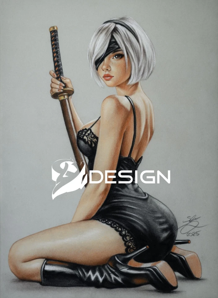 LAST SALE *** ORIGINAL COSPLAY ART by SLY  *** DRAWING # 11570 *** LAST SALE - Изображение 1 из 1