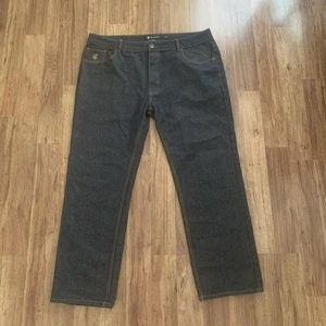 Rocawear Jeans Herren 44x31 Classic Fit Dark Wash Denim Double R Flaps Hip Hop - Bild 1 von 8