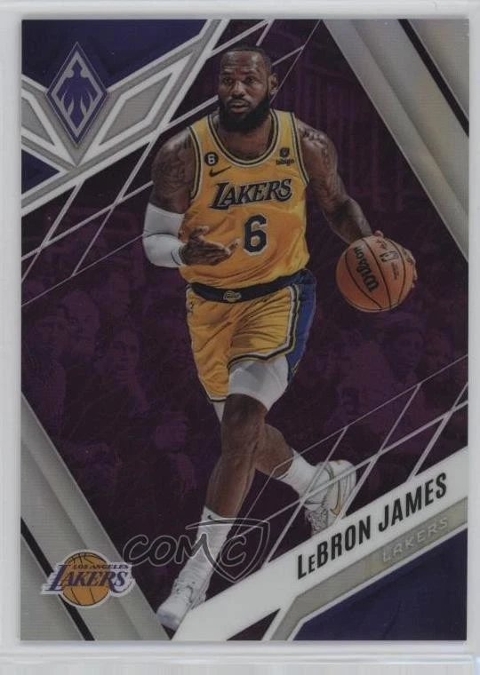 2022-23 Panini Chronicles Phoenix Purple /49 LeBron James #568 - Image 1 of 2