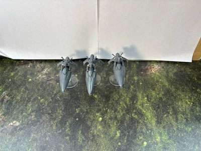 Warhammer 40K Eldar Aeldari Windriders 3x Built (#813) - Image 1 of 4