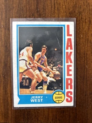 1974-75 Topps - Jerry West #176 Foto 1 de 2