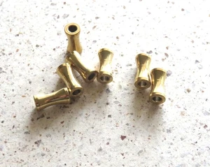 5 perles passant tube acier inoxydable 8 x 3 mm - Picture 1 of 1