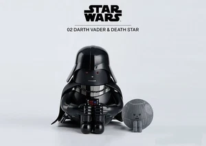 Blitzway SML Star Wars Darth Vader&Death Star SW-02 ABS PVC Figure Toy H10CM/4in - Picture 1 of 9