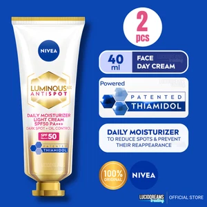 2X NIVEA Luminous 630 Antispot Sun Protection SPF 50 PA+++ 40 ml - Picture 1 of 11