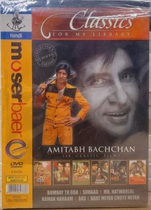 Amitabh Bachchan Bollywood Hindi Movie Classics 6 DVDs Boxset All Region, Subtit - Picture 1 of 2