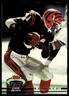 Eddie Brown 1992 Stadium Club #88 - Image 1 of 2