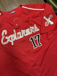 Lewis & Clark Explorers Baseball Jersey Red XL Garb Athletics Team Issued - Picture 1 of 8