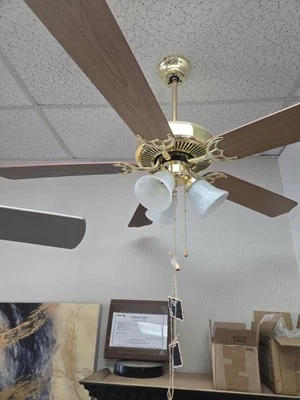 52" Heritage Home 52HEH5EBB  5 Blade Fan With Lights - Image 1 of 2
