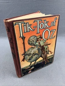 Tik-Tok von OZ von L. Frank Baum Reilly & Lee, 1914 Hardcover Vintage Antik - Bild 1 von 9