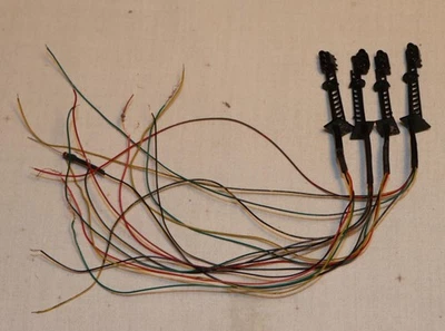 Lote de 3 sinais de luz escala N 4 peças vermelho/âmbar/verde - Imagem 1 de 2