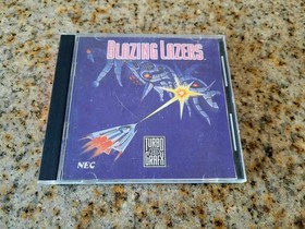 Blazing Lazers for TURBOGRAFX-16 TG16 HuCard Case Manual CIB Tested Working