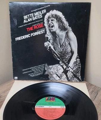 The Rose ~ Movie Sountrack w/ Bette Midler Vinyl LP 1979 Atlantic VG+/VG+ - Image 1 of 4