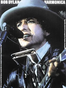 Bob Dylan Harmonica Sheet Music 30 Pop Rock Folk Songs Chromatic & Diatonic Book - Picture 1 of 1