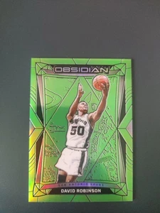 2023-24 Panini Obsidian Electric Etch Green Flood #122 David Robinson 22/25 - Bild 1 von 2