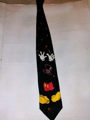 Галстук Mickey Mouse с волшебной темой Mickey Inc Disney Untied 100 0/0 шелк - Изображение 1 из 3