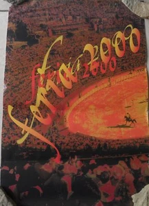 L'ALGUAZIL auf der Piste Poster CORRIDA FERIA 2000 Plaza deToros Maße 40 x 60 cm RAR - Bild 1 von 1