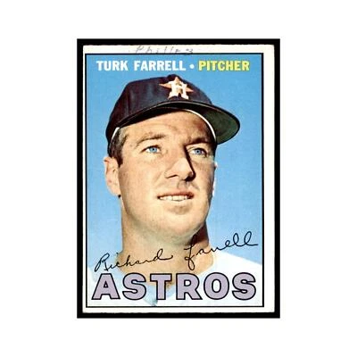 1967 Topps Turk Farrell Astros #190 - Image 1 of 3