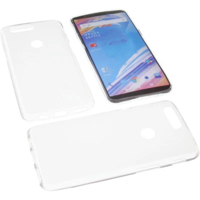 Custodia Trasparente In TPU Per OnePlus 5T - Immagine 1 di 4